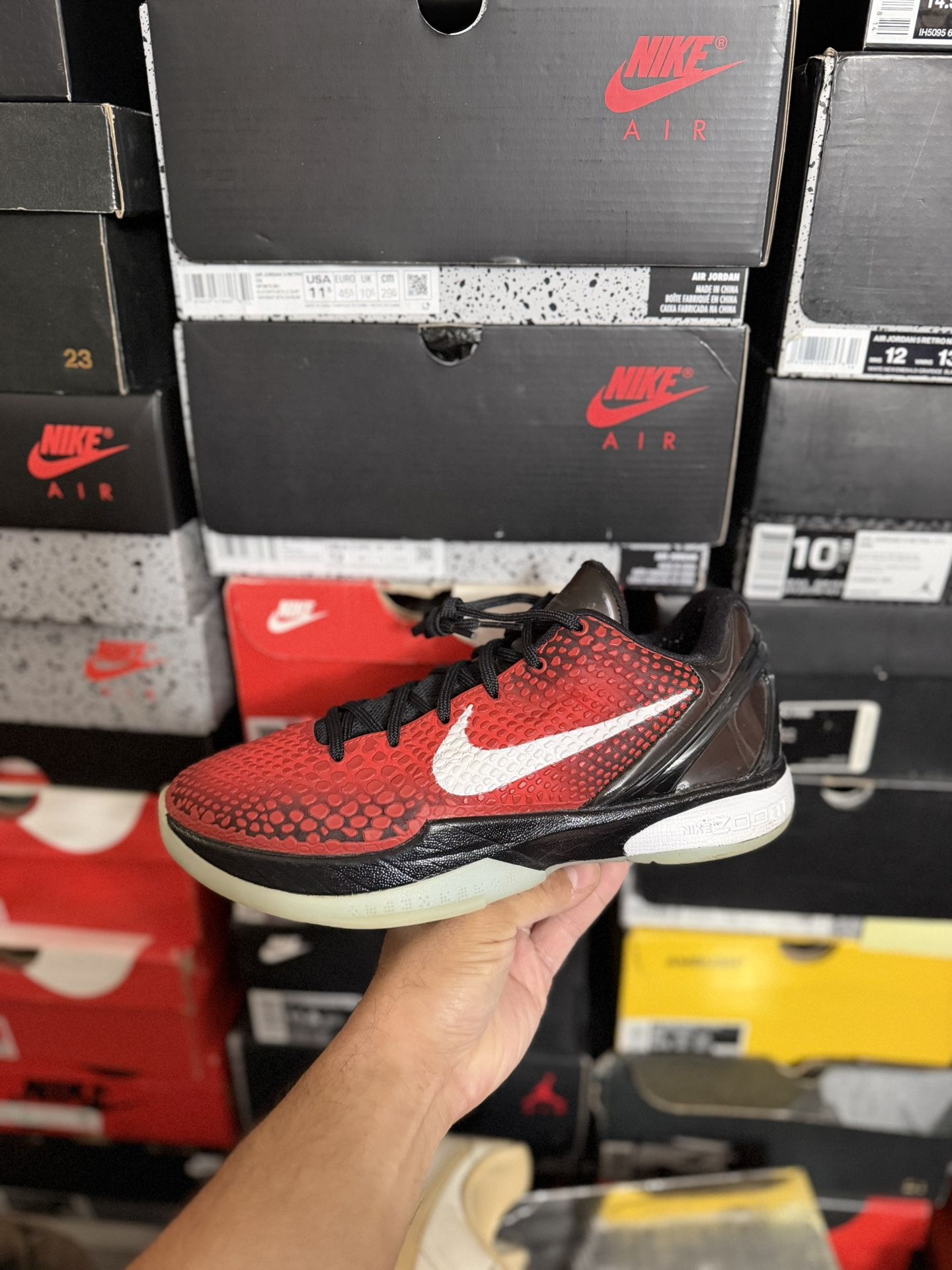 2021 Kobe 6 Protro Challenge Red All Star size 8.5 USED But Clean