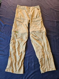 Beige REI Hiking Pants youth size M (10-12)