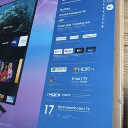 Samsung 50” UHD TV 