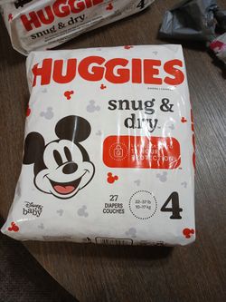 3 Paquetes De Pañales Huggies Etapa 4