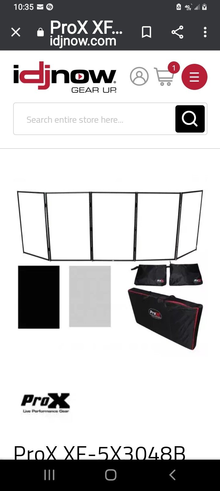 Prox 5 Panel DJ Facade