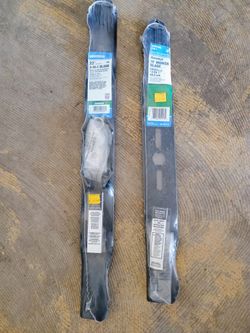 New lawn mower blades