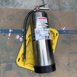 Vintage Fire Extinguisher Pressurized Water