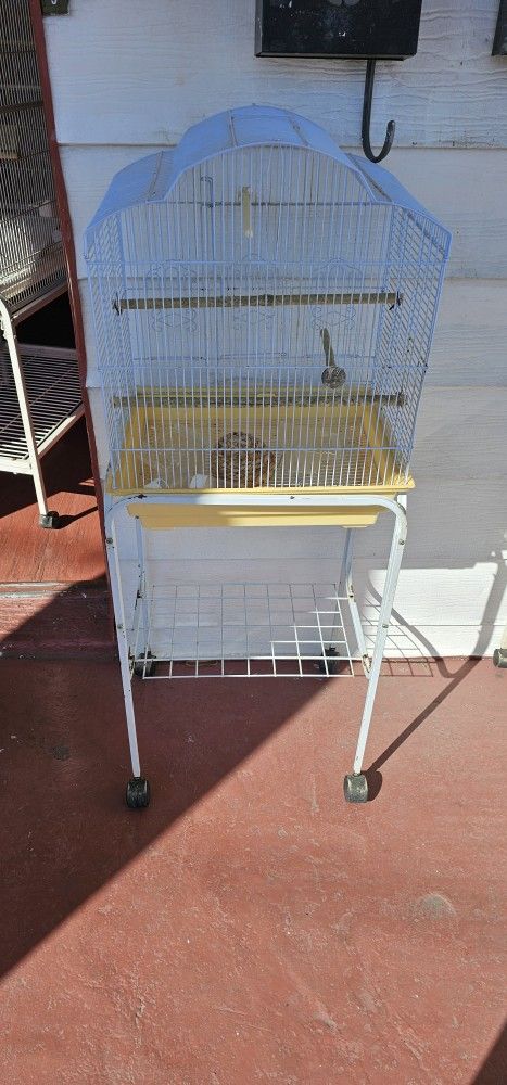 Bird Cage With Accessories