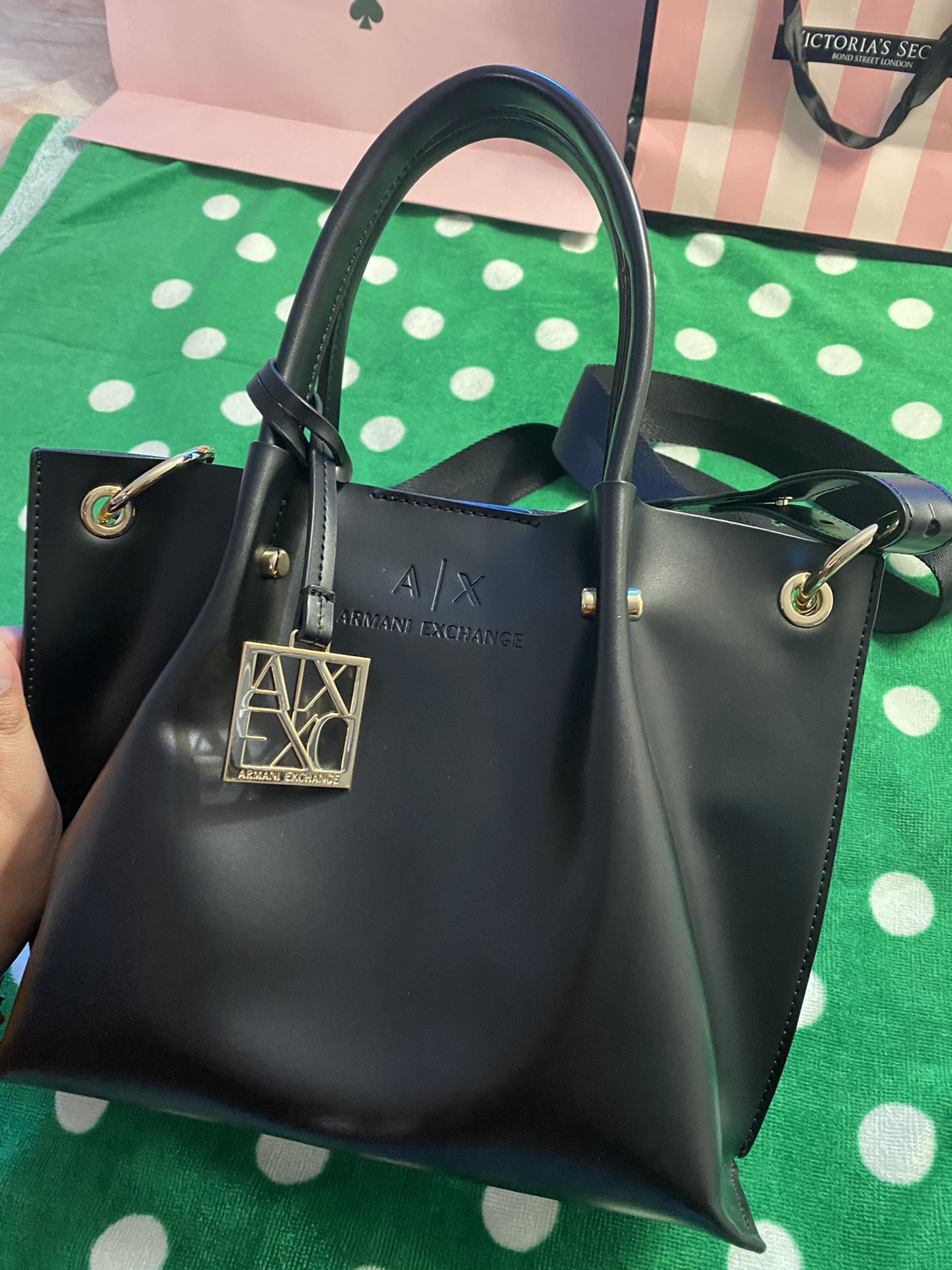 Armani Exchange Tote Crossbody Bag
