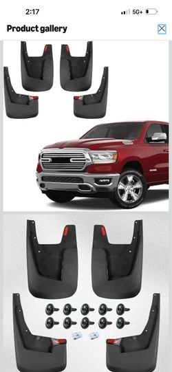 Mud Flaps Mud Guards Replacement for 2019-2024 Dodge Ram 1500