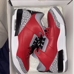 Jordan 3 Red Cement