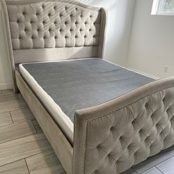 BOX SPRING & FRAME TOGETHER