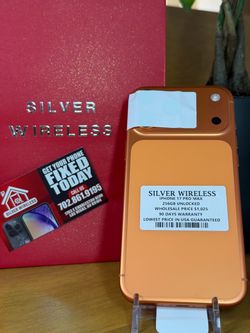 17 PRO MAX 256GB UNLOCKED🧡