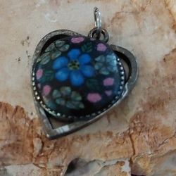 Hand Designed Heart Charm