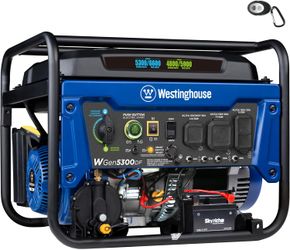 Westinghouse WGen5300DFv Dual Fuel Portable Generator $499.99