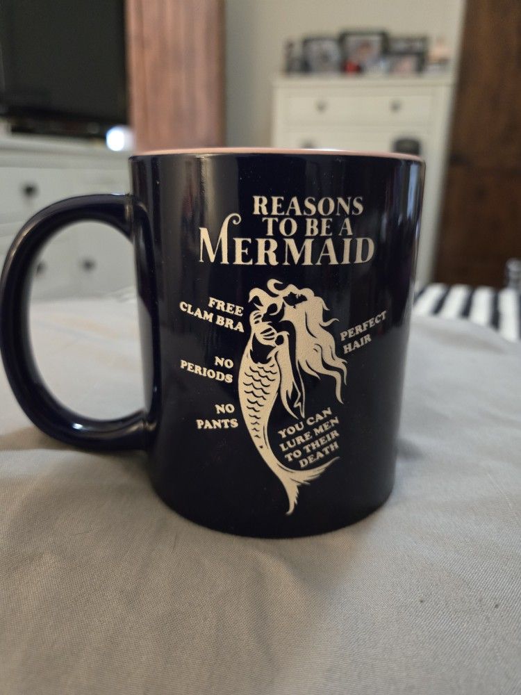 New. NextMug. Reasons To Be A Mermaid Coffee Or Tea Mug.