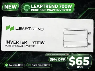 Leaptrend 700W Pure Sine Wave Inverter
