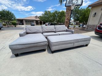 Gray Sectional Couch - Free Delivery