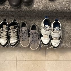 Boys shoes in the size is one one and a half, and two