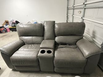 Smart Leather Couch