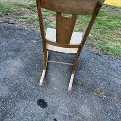 Small Wood Rocking Chair 
