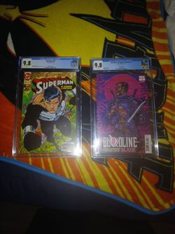 2 graded comics