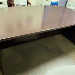 Office Desk And Cabinet