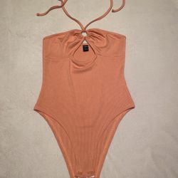 Coral bodysuit 