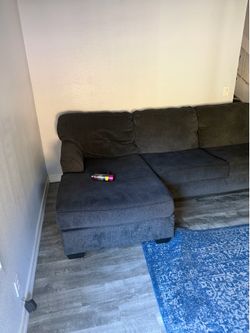 Living Spaces sectional with chaise