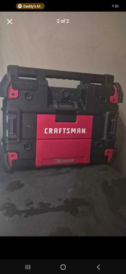 Craftsman versastack jobsite radio and 20v battery charger