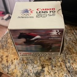 Canon Lens FD 50/1.8