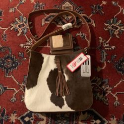 Cowhide Bag And A Wallet