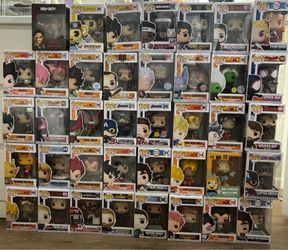 Funko Pop Collection – Anime, Marvel, NFL, The Boys (Great Condition)