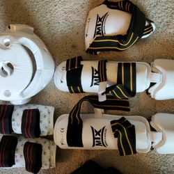 Taekwondo Sparring Gear Set(150-170cm)