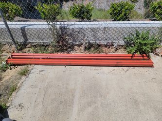 Warehouse rack pallet beams 106"