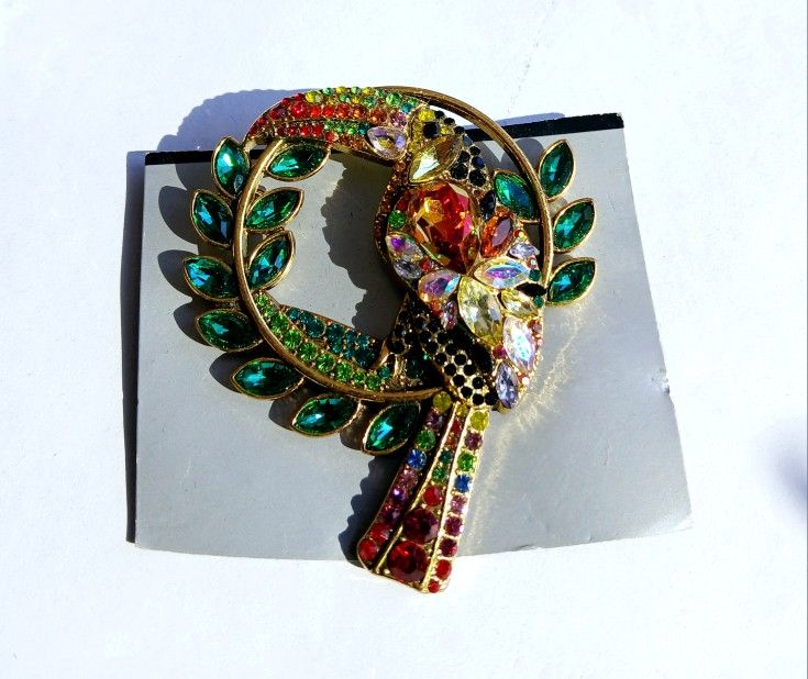 Parrot Broach
