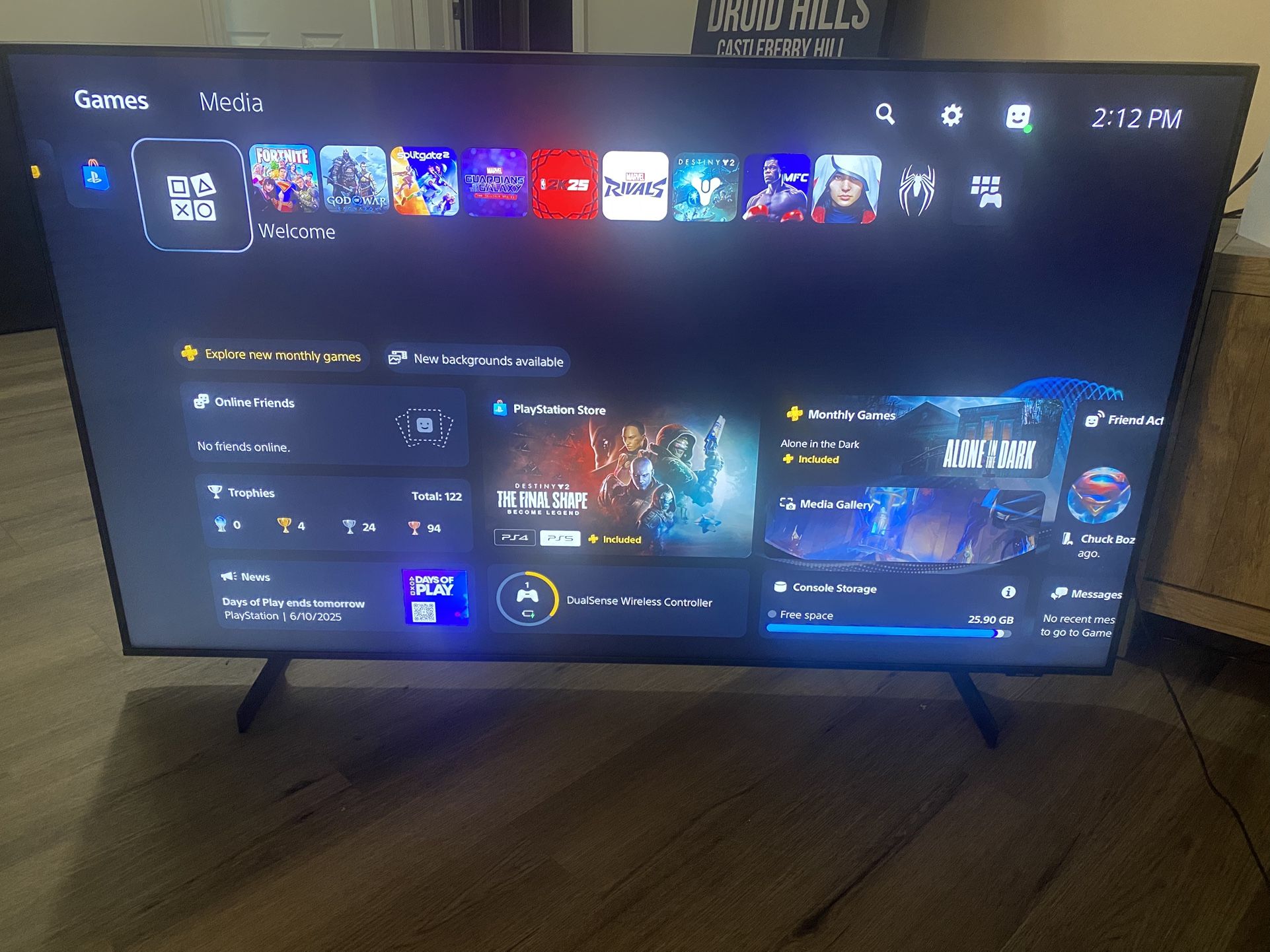 60” Samsung TV