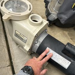 Pool Or Spa  Pump 2hp