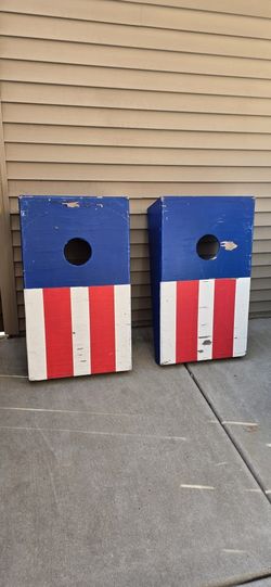 Cornhole Boxes With Bags