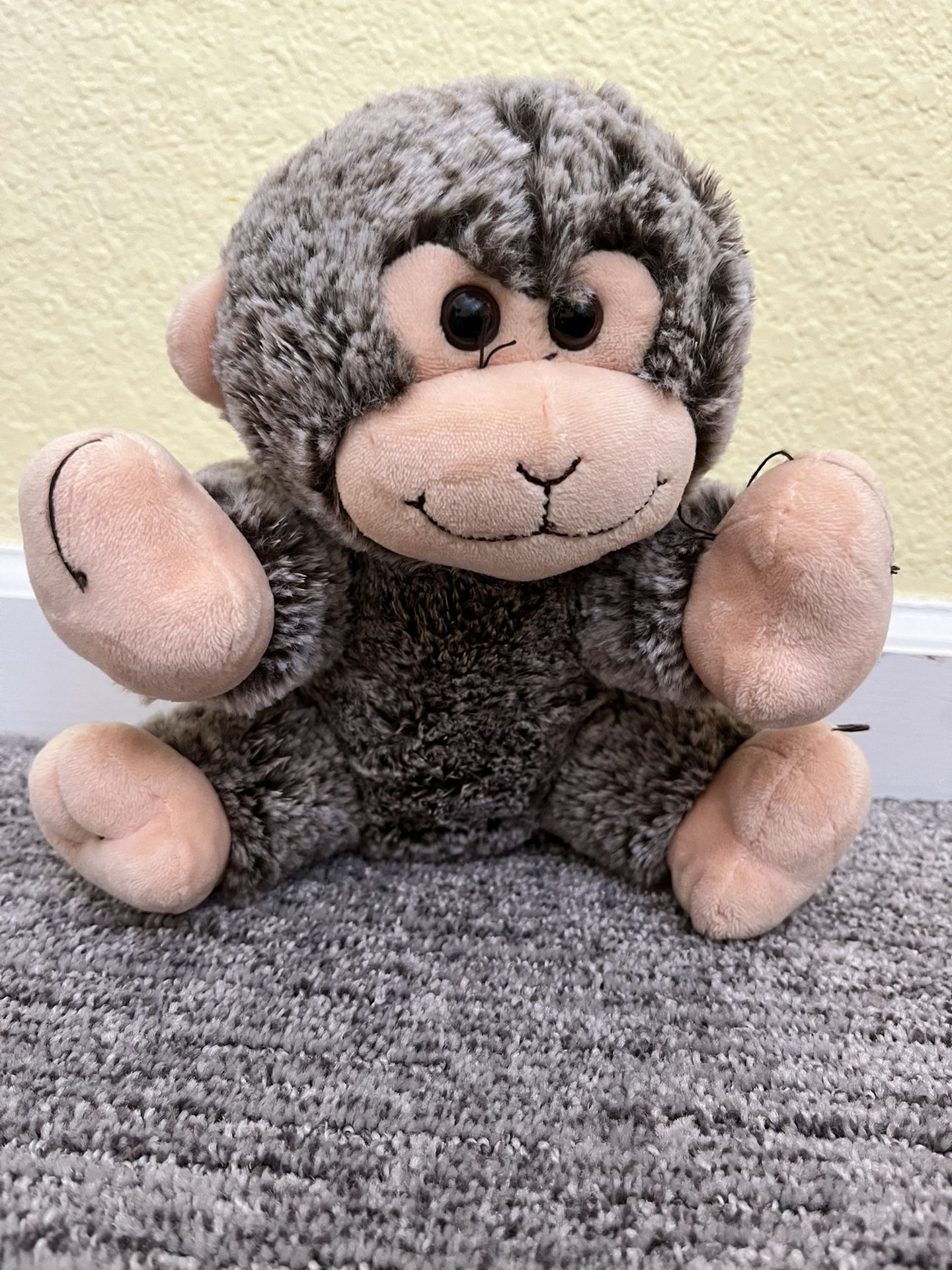 Plush Monkey (~8 Inches Tall)