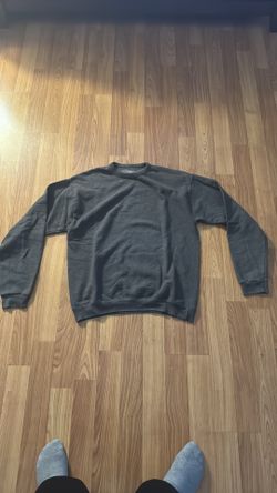 Hanes Charcoal Grey Crewneck Sweater 