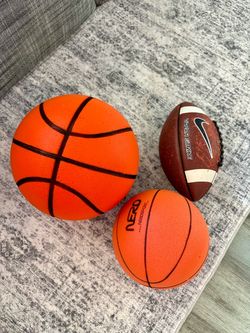Mixed Sports Ball Lot of 3 balls