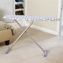 Floral-Patterned Large Tabletop Ironing Board