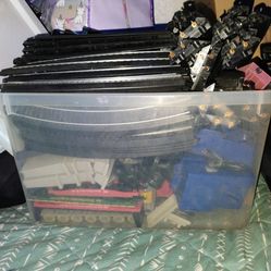 Complete antique train set