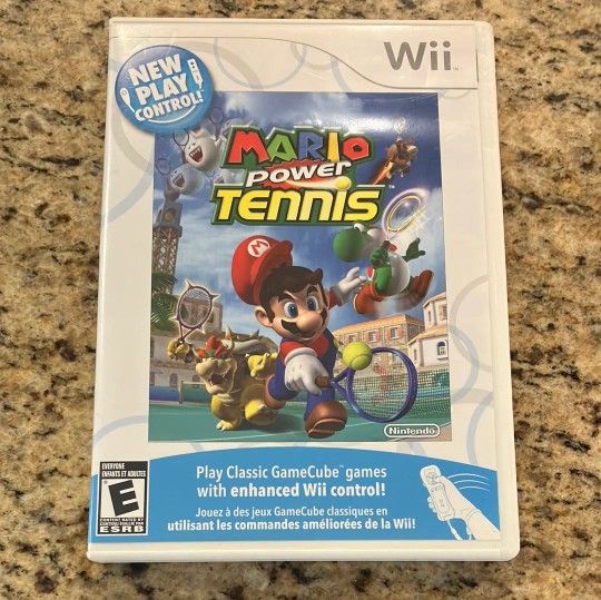 NEW MARIO POWER TENNIS NINTENDO Wii/Wii U