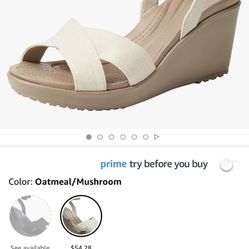 Crocs Wedges Size 10