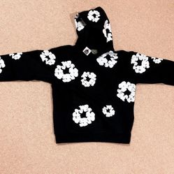 Denim Black Hoodie All Sizes ‼️‼️Pick Up Only 