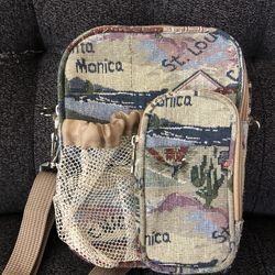 Route 66 Tapestry Utility/Crossbody Bag