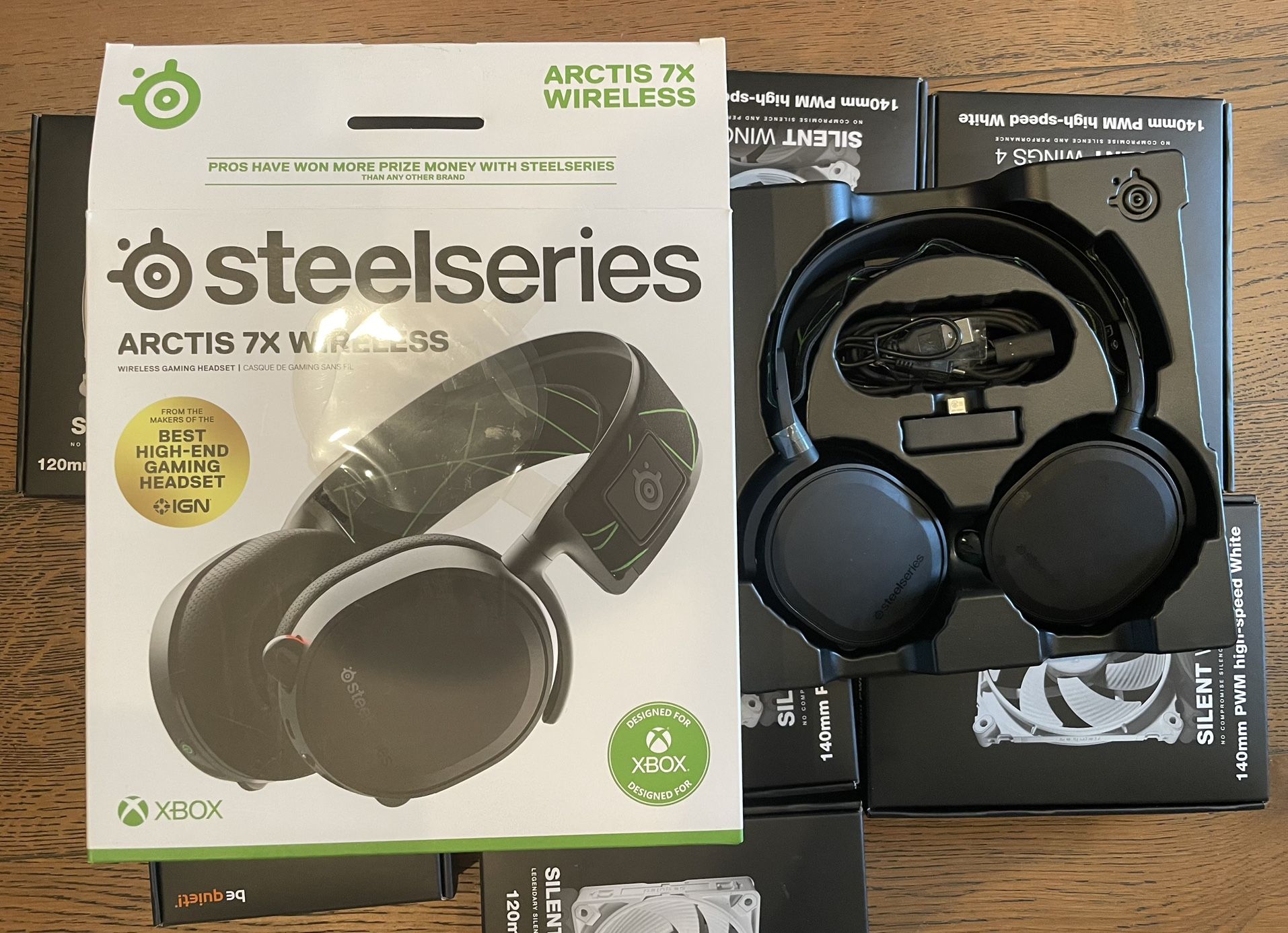 SteelSeries Arctis 7X Wireless Gaming Headset - Black Headphones
