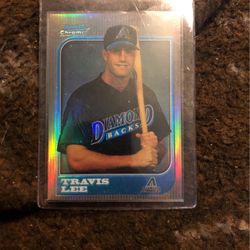 1997 Bowman Chrome Travis Lee Refractor Rookie Card Arizona Diamondbacks Mint Condition!  