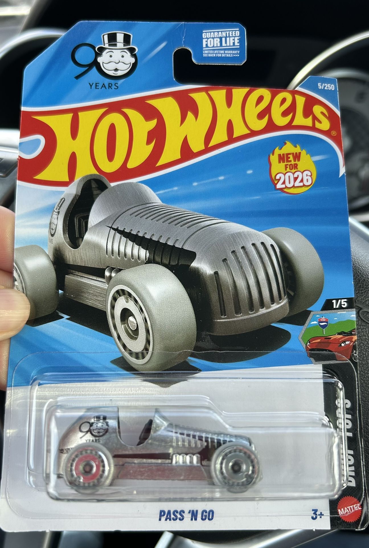 2026 Monopoly Pass N Go Hot Wheels