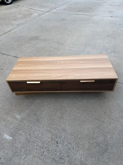 New 47” floating desk, vanity, or countertop with 2 drawers, mounting brackets and hardware.