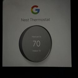 Google Nest thermostat 