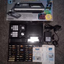 Colecovision Console in Box With 25 Games Tested and Working See Pics